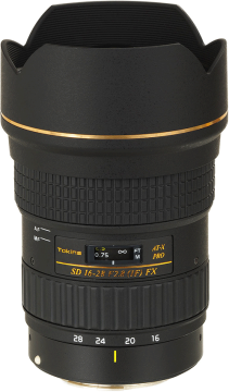 Tokina 16-28mm F2.8 AT-X PRO FX Lens (Canon)