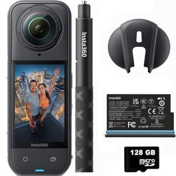 Insta360 X5 Starter Bundle + 128GB MicroSDXC Hafıza Kartı Fiyatı