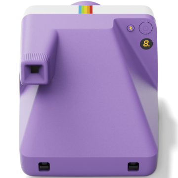 Polaroid Now Gen 3 i-Type Instant Kamera (Purple) + 8'li Color Film Bundle