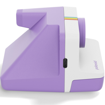 Polaroid Now Gen 3 i-Type Instant Kamera (Purple) + 8'li Color Film Bundle