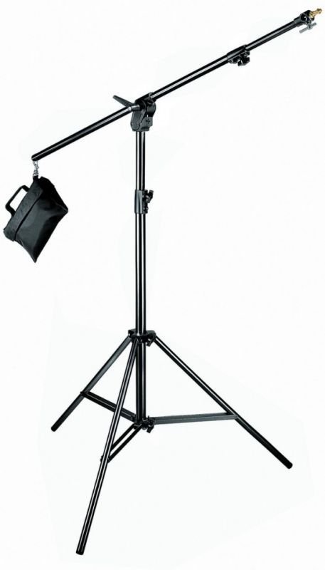 Manfrotto 420B Black Aluminium Combi-Boom Stand with Sandbag