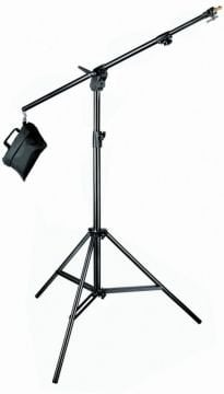 Manfrotto 420B Black Aluminium Combi-Boom Stand with Sandbag