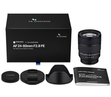 Samyang AF 24-60mm F2.8 FE Schneider Lens | Sony E Full Frame Uyumlu | Kompakt Zoom Lens