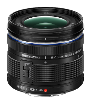 Olympus OM System 9-18mm Mark II Objektif V335940Bw000