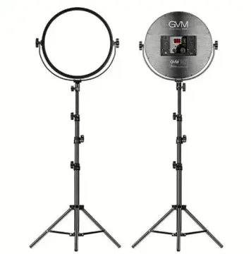 GVM Y60D 60W İkili Profesyonel Bi-Color LED Video Işık Seti