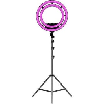 GVM Bi-Color & RGB LED Soft Double Ring Light (18'')