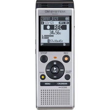 OLYMPUS SES KAYIT CİHAZI OM SYSTEM WS-882 SILVER (4 GB) V420330SE000