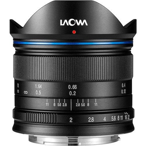 Laowa 7.5mm f/2 MFT Lens(Standard Siyah)