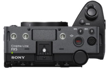 Sony FX5 Full-Frame Sinema Kamera (BODY) + XLR Üst Tutma Kolu