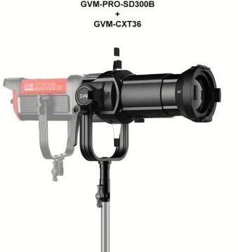 GVM 36° Optik Snoot (10'lu Gobo Seti ve Tutucusu Dahil)