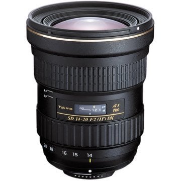 Tokina AT-X 14-20mm f/2 PRO DX Lens (Nikon F)