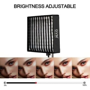 GVM 100W Esnek RGB LED Panel Işık