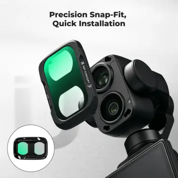 K&F Concept Dji Osmo Pocket 4P İçin Black Mist 1/4 Filtre (Plastik)