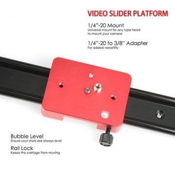 Kamerar SLD470 120cm Video Slider Sistem