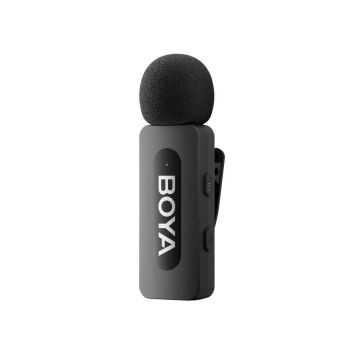 BOYA BY-V20 Type-C Kompakt Kablosuz Yaka Mikrofonu (Yeni Versiyon)