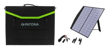 Patona Platinum 100W Foldable 2 Solar Panel Solar Panel with DC Output