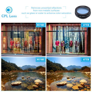 Apexel 10'u 1 Arada Telefon Lens Kiti