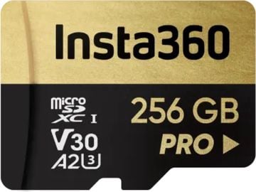 Insta360 256GB MicroSDXC V30 Pro Hafıza Kartı | Yüksek Hızlı Depolama