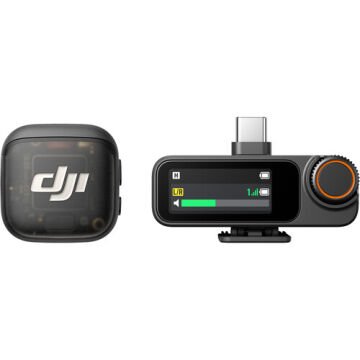 DJI Mic 3 Kompakt Kablosuz Mikrofon Sistemi/Kamera ve Akıllı