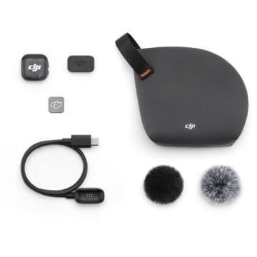 DJI Mic 3 Dahili Mikrofonlu Klipsli Verici/Kaydedici