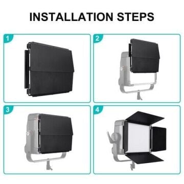 GVM YU300R Uyumlu Barndoor