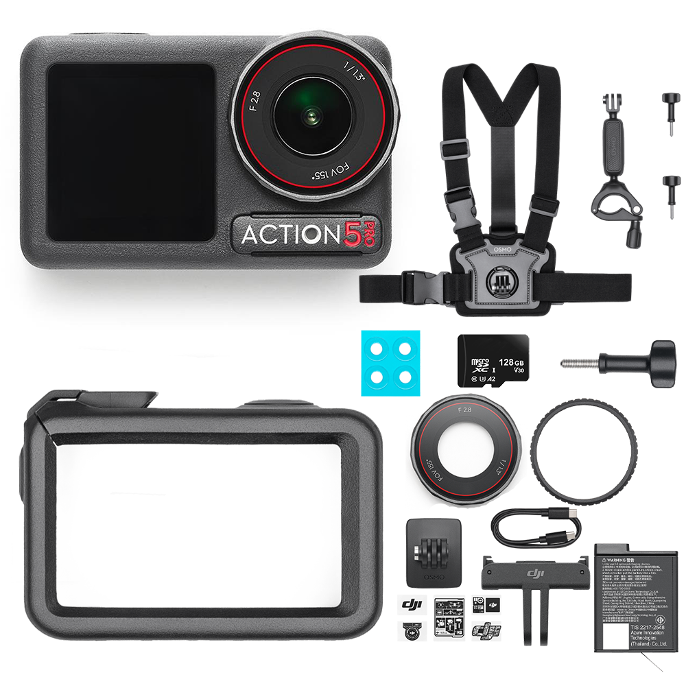 DJI Osmo Action 5 Pro Motorcycling/Mountain Cycling Combo