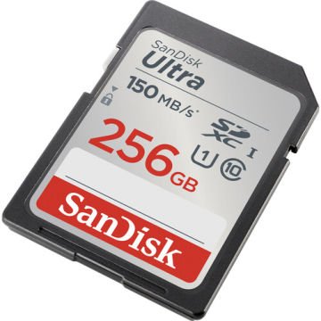 SanDisk 256GB Ultra UHS-I SDXC Hafıza Kartı SDSDUNC-256G-GN6IN