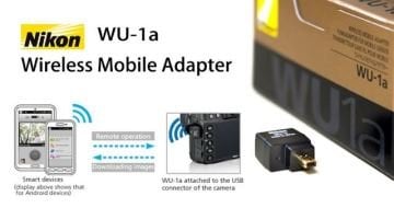 Nikon WU-1a Kablosuz Mobil Adaptörü