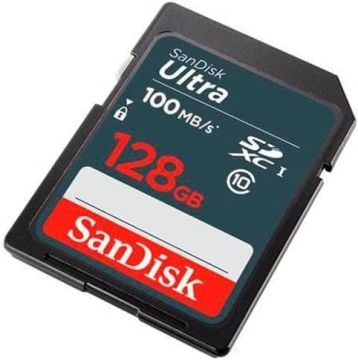 SanDisk 128GB Ultra SDXC UHS-I Hafıza Kartı SDSDUNR-128G-GN3IN