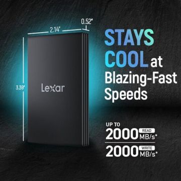 Lexar Armor 2TB 2000MB/s Taşınabilir SSD