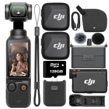 DJI Osmo Pocket 3 Vlog Combo (DJI Mic Mini İki Kişilik)
