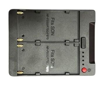 Andoer NPF-VM  NP-F550 / F750 / F970  Piller için  V-Montaj Dönüştürücü Adaptörü