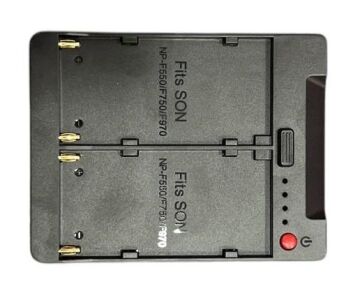 Andoer NPF-VM  NP-F550 / F750 / F970  Piller için  V-Montaj Dönüştürücü Adaptörü