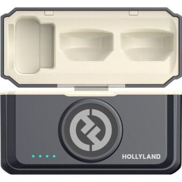 Hollyland Lark M2 Combo İkili Kablosuz Mikrofon Sistemi - Siyah
