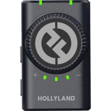 Hollyland Lark M2 Combo İkili Kablosuz Mikrofon Sistemi - Siyah