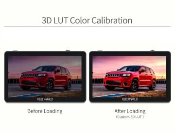 FEELWORLD F6 PLUS 6 inç  3D LUT Kamera  Alan Monitörü 1920x1080 HD 4K HDMI