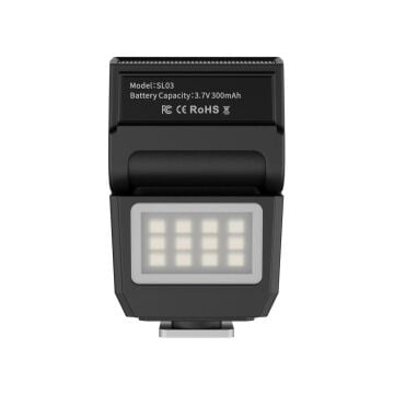 Ulanzi SL03 Spark Lite Fotoğraf Makinesi Flaş Siyah - L200