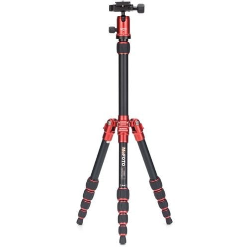 Benro / Mefoto A-0350Q0R Mag.Alum.Colorful Travel Angel Tripod (Red)
