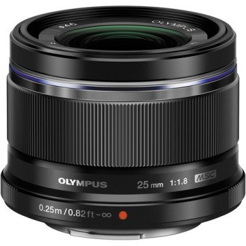 Olympus 25mm f/1.8 Lens Black