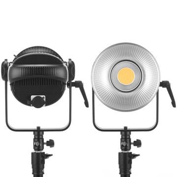 Gdx LV-700C-II B Bi Color Led Video Işığı 2'li Full Set (Gridli 120 Octa Softbox + 260 cm Kalın Işık Ayağı)