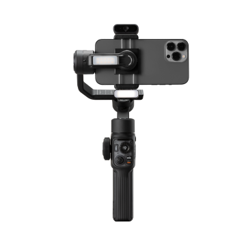 Zhiyun Smooth-5S AI Pro 3 Eksenli Gimbal Stabilizatör - Akıllı Yüz Takibi ve 12 Saat Süreli Çalışma Süresi ile Profesyonel Vide