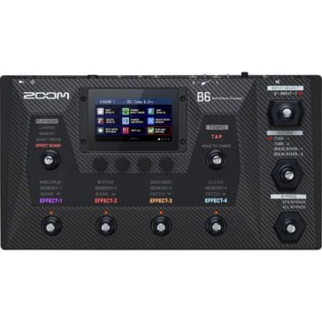 Zoom B6 Bass Multi-effects Processor