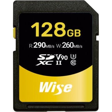 Wise Advanced 128GB SD-N UHS-II V90 SDXC Hafıza Kartı