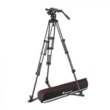 Manfrotto  Nitrotech 608 Carbon Fiber Tripod (MVK608TWINGC)