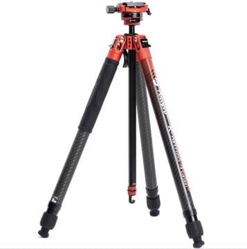 Fotopro X-AIRCROSS 4 Carbon Fiber Travel Tripod Turuncu