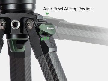 Fotopro Origin O-9 + MH-12 Profesyonel Video Tripod Seti Yeşil