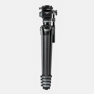 Fotopro Origin O-9 + MH-12 Profesyonel Video Tripod Seti Gri