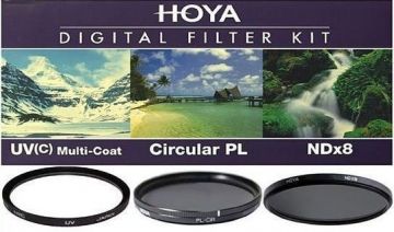 Hoya 55mm Dijital Filtre Seti 2 (ND-UV-Polarize)