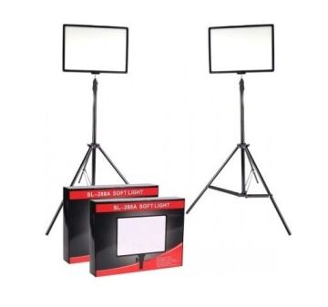 OEM Marka  Plus SL-288A Bi-Color 40w Video Işığı İkili Set