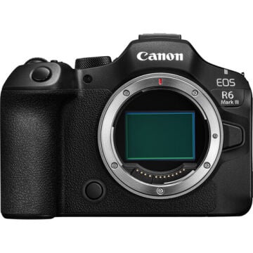 Canon EOS R6 Mark III Aynasız Fotoğraf Makinesi (Body)